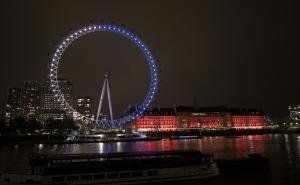 Foto: Anadolija / London Eye osvijetljen povodom Bajrama